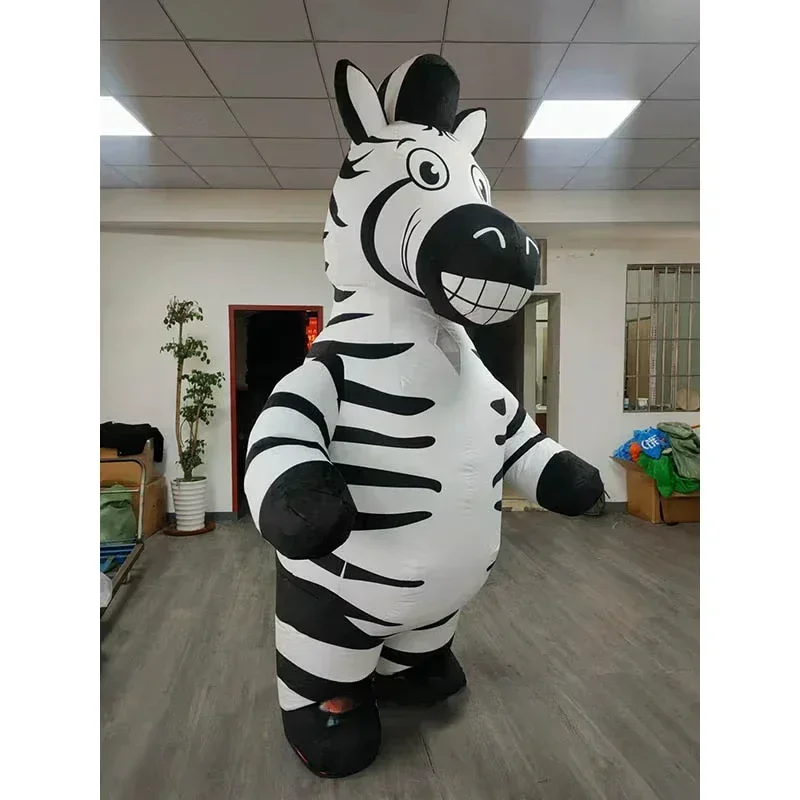 Inflatable Zebra Mascot Costum - Event & Party Supply Photos ulasan dan harga