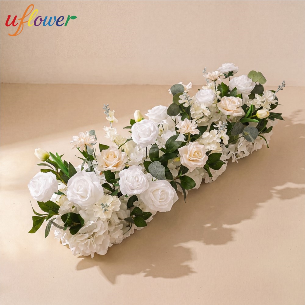 Uflower Rose Greenery Flower R - Flower Wall Panel ulasan dan harga